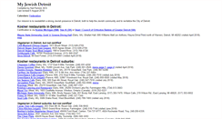Desktop Screenshot of myjewishdetroit.com